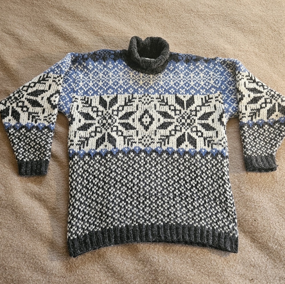 Vintage HIM Collection Wool Ski Sweater